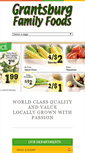Mobile Screenshot of grantsburgfamilyfoods.com